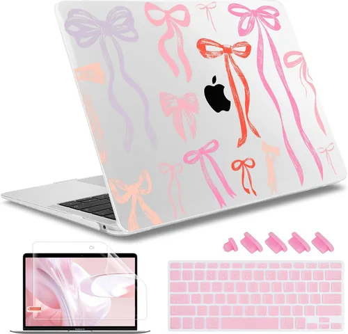 Vista 12 de May Chen Funda compatible con MacBook Air de 13 pulgadas (modelos A1369 y A1466, versión anterior 2010-2017), carcasa rígida de plástico