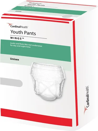 Vista 3 de Cardinal Health™ Pantalones juveniles, Wings™, unisex, pequeño/mediano, 70073A, bolsa de 17 Costuras rasgadas, pantalones de entrenamiento