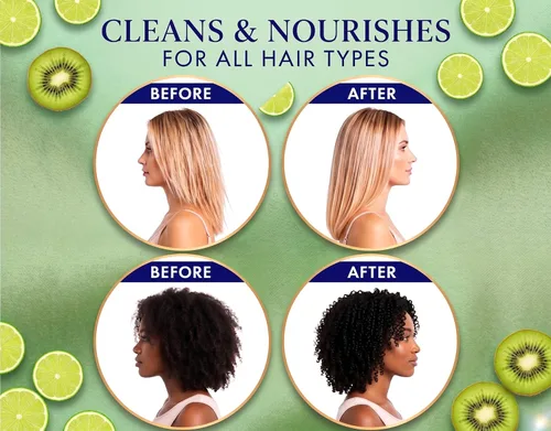 Vista 5 de Herbal Escapes - Acondicionador para exprimir Kiwi Lime de Alberto Vo5, 15 onzas