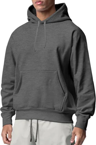 Vista 2 de Men's Hooded Tshirts Shirts Lightweight Long Sleeve Novelty Jersey with Hood Breathable Stretch Athletic Pullover