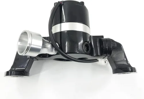 Vista 5 de Big Block Chevy Bomba de agua eléctrica de aluminio de alto flujo BBC 396-454-502 35+ GPM (negro)