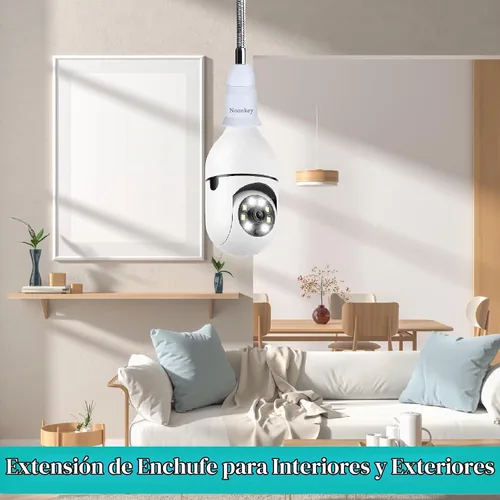Vista 7 de Noonkey Extensor de enchufe de luz [2 unidades], cuello flexible ajustable de 360 grados, adaptador de extensión de 7.5 in/7.5 pulgadas, compatible