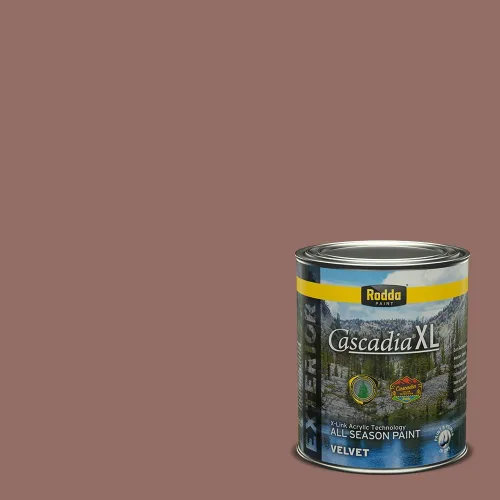 Vista 138 de Rodda Paint CASCADIA XL - Pintura satinada e imprimación para exteriores en uno, cuarto de galón, Annabel