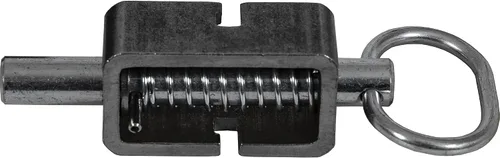 Vista 6 de Buyers Products B2598LP Soldadura - Conjunto de cerrojo con resorte de 5/8" con tubo liso y émbolo extendido de 1.31", pasador tratado térmicamente