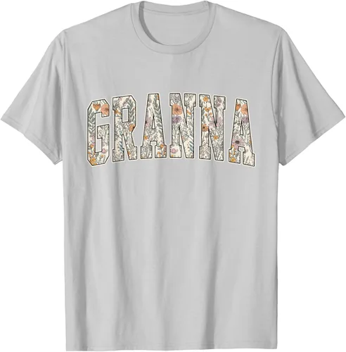 Vista 54 de Granna - Camiseta retro para el día de la madre Negro