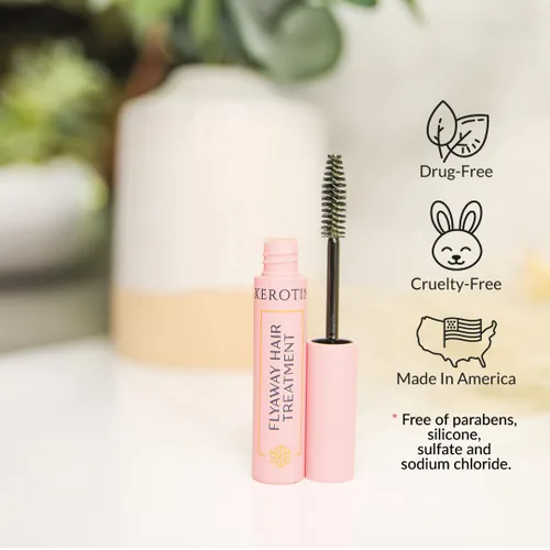 Vista 7 de Kerotin Flyaway - Tratamiento de suero para el cabello Barra de acabado rápido para el cabello del bebé y el encrespamiento Estimula
