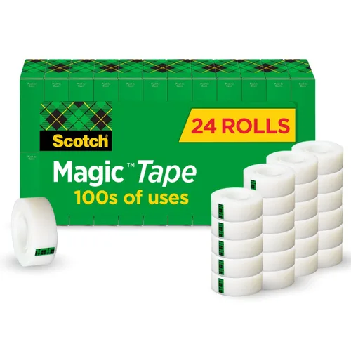 Vista 16 de Cinta adhesiva mágica Scotch 0.75 x 1000 pulgadas, Mate Transparente