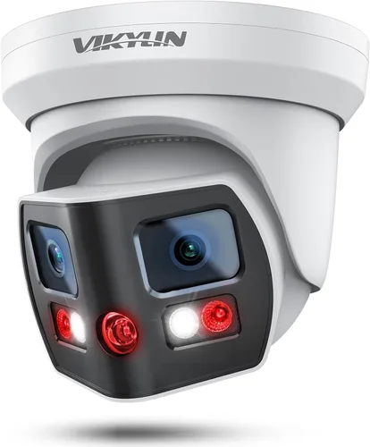 Vista 11 de VIKYLIN 8MP Full Color PoE IP Camera Outdoor with F1.0 Large Aperture Lens Cool white/8MP