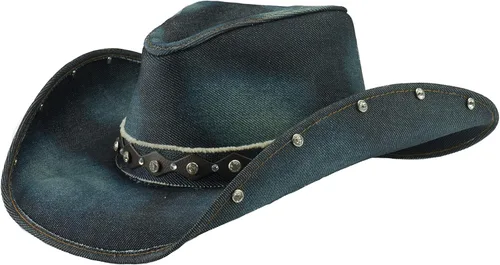 Vista 5 de Better Than Yesterday Denim Western Hat