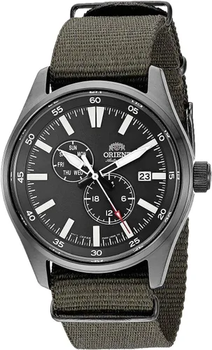 Vista 5 de Orient Reloj de campo automático japonés de acero inoxidable para hombre
