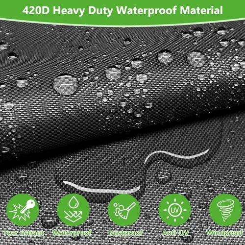 Vista 5 de AKEfit Cubierta de almacenamiento de neumáticos, cubierta de neumáticos de temporada, bolsa de almacenamiento impermeable para neumáticos