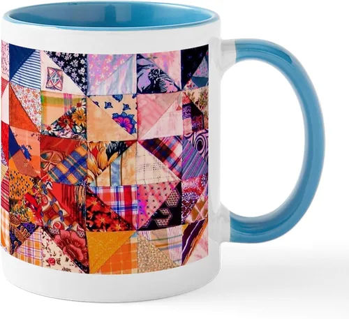 Vista 96 de CafePress Ascii - Taza de café de cerámica, taza de té, 11 onzas