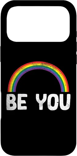 Vista 22 de Rainbow You Be LGBT Pride Flag Lesbian Gay Bi Trans Gift Case for iPhone 17