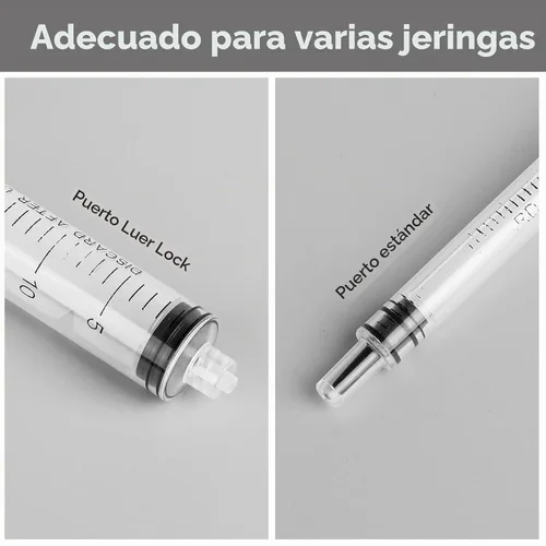 Vista 4 de Paquete de 150 candados Luer de 27 Ga 1/2 pulgadas para laboratorios científicos