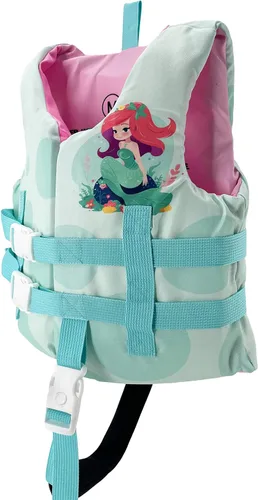 Vista 2 de Chaleco de natación Chaqueta de flotación Chaqueta de natación Aprende a nadar Dispositivo 30-50 lbs Sirena