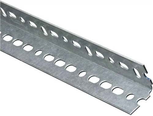 Vista 4 de National Hardware N182-766 4020BC Ángulo ranurado en galvanizado, 1-1/2" x 60