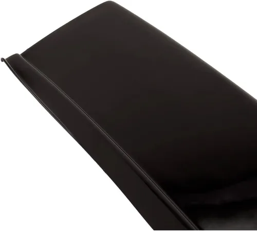 Vista 4 de Protector de parachoques trasero ABS compatible con Dacia Sandero & Sandero Stepway III 2021, negro brillante