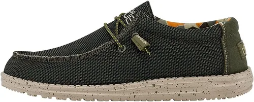 Vista 43 de Hey Dude Wally Eco Stretch Mocasines para hombre, cómodos y ligeros aleación