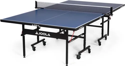Vista 7 de JOOLA Inside Professional MDF Indoor Ping Pong Table with Quick Clamp Table Tennis Net and Post Set - 10 Minute Easy Assembly - Tournament Quality
