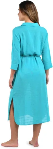 Vista 59 de La Blanca Vestido midi para cubrir el traje de baño para mujer