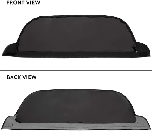Vista 5 de ECOTRIC Parte superior blanda de ventanas tintadas, compatible con Suzuki Sidekick/Geo Tracker 1995-1998, cubierta superior suave para senderos
