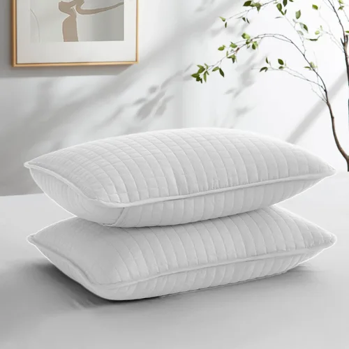 Vista 59 de Fundas Southshore Fine Linens Vilano Springs, para almohada, acolchadas, Microfibra, Pizarra, 20" x 36" 15 - Pizarra