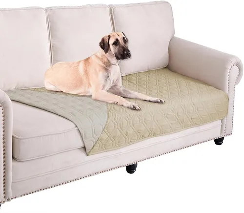 Vista 78 de Ameritex Manta Impermeable Reversible Cubierta para Cama de Perro Manta para Mascotas para Muebles Cama Sofá Sillón