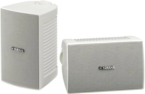 Vista 2 de Yamaha NS-AW194 - Paquete de altavoces para exteriores de alto rendimiento (2 pares), color blanco