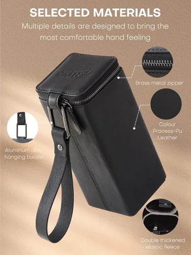 Vista 66 de Sunglasses Travel Case Organizer Hangable for Men Women, Eyeglasses Foldable Storage Organizer