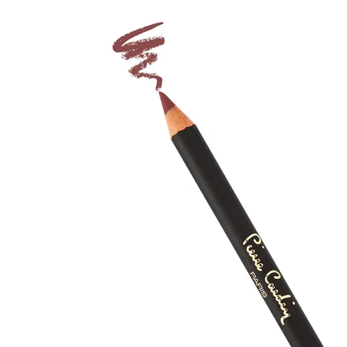 Vista 4 de Pierre Cardin Paris Lip Liner - Lápiz de madera de larga duración, Sienna, 0.01 onzas