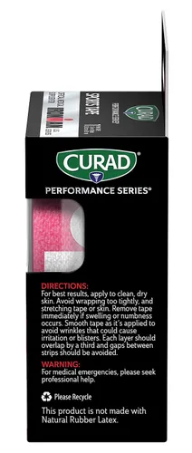 Vista 6 de CURAD Cinta deportiva Performance Series, 1.5" x 10 yardas