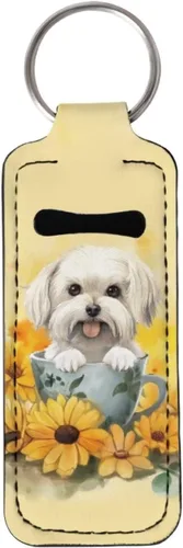 Vista 7 de doginthehole Chapstick - Llavero con clip y funda de neopreno para bálsamo labial
