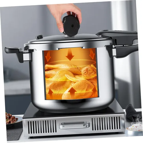 Vista 7 de UKCOCO 2 pomos de repuesto para tapa de olla a presión, resistente al desgaste, compatible con cocinas, diseño seguro y atractivo