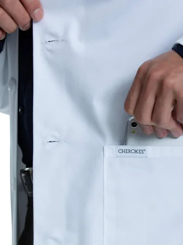 Vista 3 de Cherokee Hombre Scrubs Lab Coat 38'' CK412