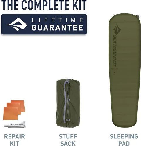 Vista 7 de Sea to Summit Camp Plus - Tapete de espuma autoinflable para dormir, para campamento, cónico, regular (72 x 20 x 3 pulgadas)