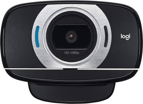 Vista 7 de Logitech. Webcam portátil C615 HD de 1080 pixel con autofoco, Negro talla única
