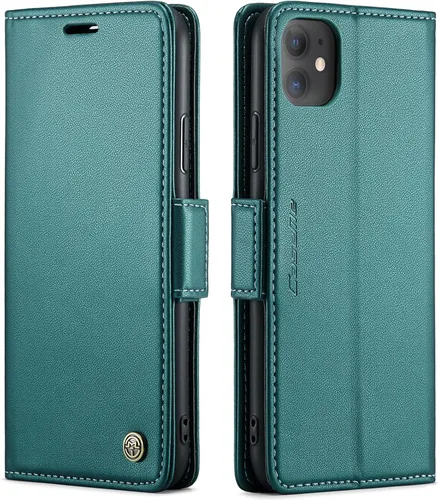 Vista 40 de QLTYPRI Funda tipo cartera para iPhone 7/8/SE 2020/SE 2022 con tarjetero, color azul