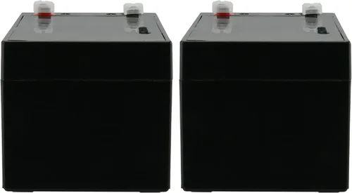 Vista 4 de PowerStar Batería de 12V 3.3Ah compatible con UB1234 BP3-12 ES3-12 PW1203-2 Pack de 2