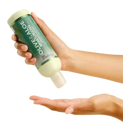 Vista 4 de Originals by Africa's Best Loción hidratante de crecimiento de oliva y aloe, paso final de hidratación, para todo tipo de cabello y texturas, sin