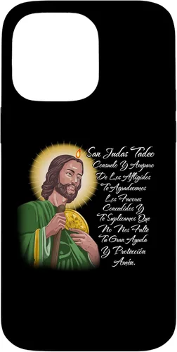 Vista 20 de Funda para iPhone 15 San Judas Tadeo Consuelo Y Amparo de Los Afligidos