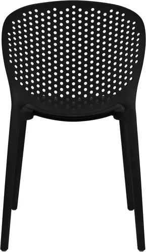Vista 7 de 2xhome Juego de 2 sillas de comedor para patio Silla auxiliar moderna apilable para piscina al aire libre Plástico resistente a la intemperie
