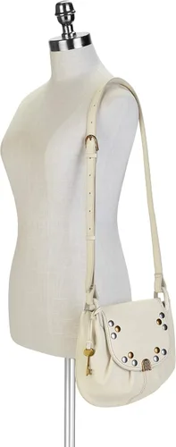 Vista 2 de Fossil Bolso bandolera Gigi de cuero con solapa para mujer