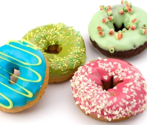 Vista 3 de Webake molde para hornear donas extragrueso y antiadherente, tamaño estándar, con capacidad para 12 donas de 2.8 pulgadas