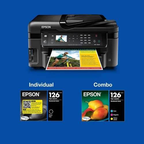 Vista 4 de DURABrite T126120 Ultra 126 Inyección de tinta Epson de alta capacidad, color negro