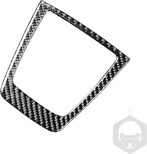 Vista 6 de Adhesivo de fibra de carbono real para el panel de cambio automático, accesorios de decoración para consola central interior, compatible con Z4 E89