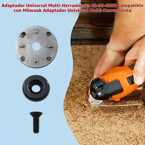Vista 4 de Muti-Tool - Adaptador universal 48-90-0000 para Milwauke Muti-Tool Universal Adaptor