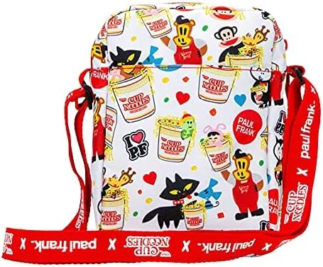 Vista 5 de Nissin Cup Noodles Crossbody, blanco, talla única, Blanco, Bandolera