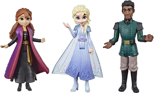 Vista 2 de Disney Frozen Anna, Elsa & Mattias - Muñecas pequeñas, paquete de 3 inspiradas en la película Frozen 2