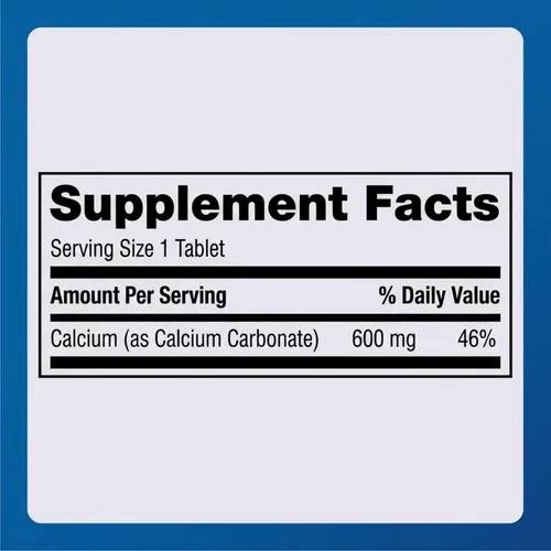 Vista 7 de Major Tabletas de calcio de 600 mg - Suplemento de calcio - 150 unidades (1 paquete)