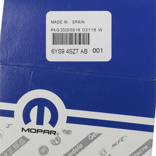 Vista 3 de Mopar 6YS94SZ7AB NOMBRE PLATEHELLCAT